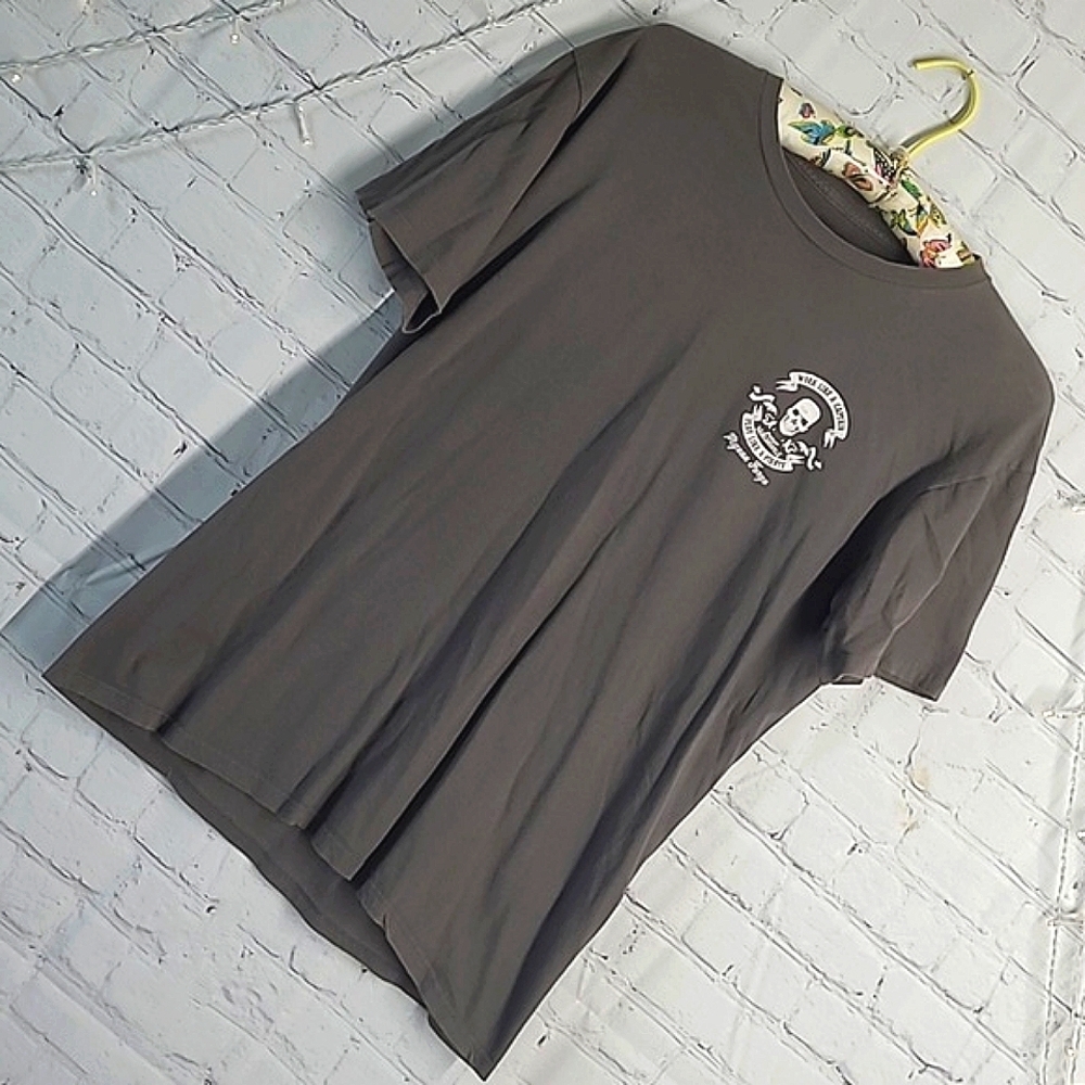 Margaritaville Pirate Pidgeon Forge Tennessee Skull Graphic Print Tshirt Mens M - Picture 4 of 14